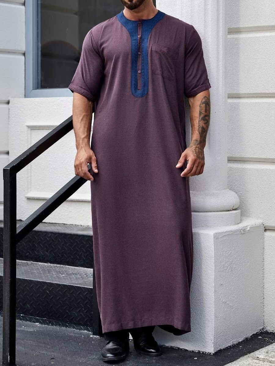 Al Dafah Thobes mens Daffah high quality fashionable daffah thobe Muslim Clothing Islamic clothing