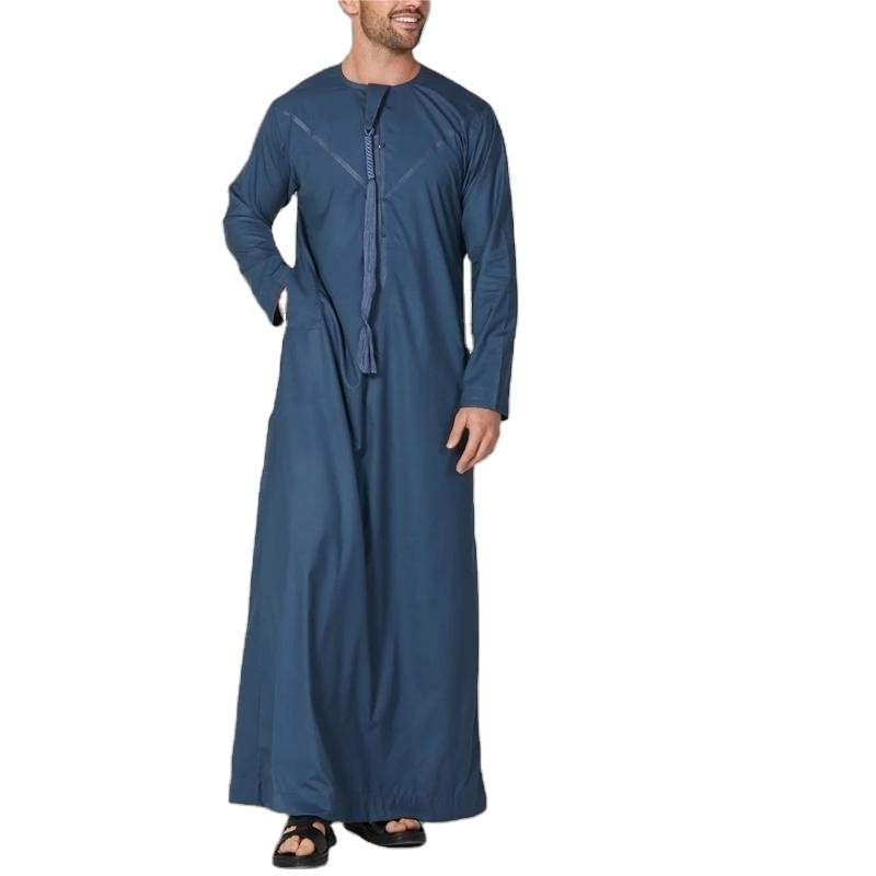 Islam Oman Juba Tobay Dubai Saudi Arabia moroccan thobe men brown Wholesale Custom