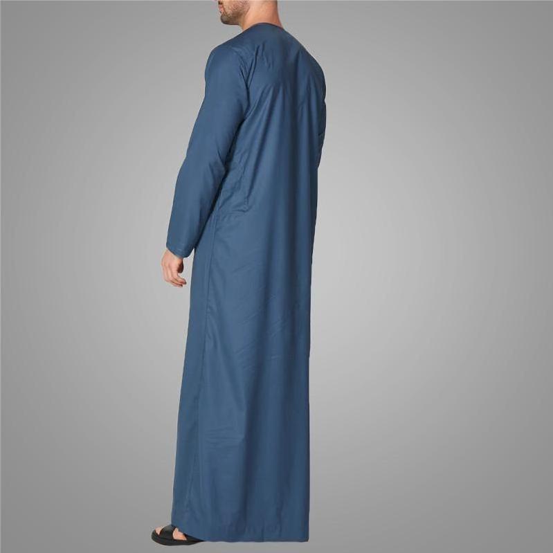 Islam Oman Juba Tobay Dubai Saudi Arabia moroccan thobe men brown Wholesale Custom