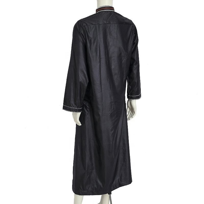 Islamic style african suits for men embroidered men's abaya robe muslim products