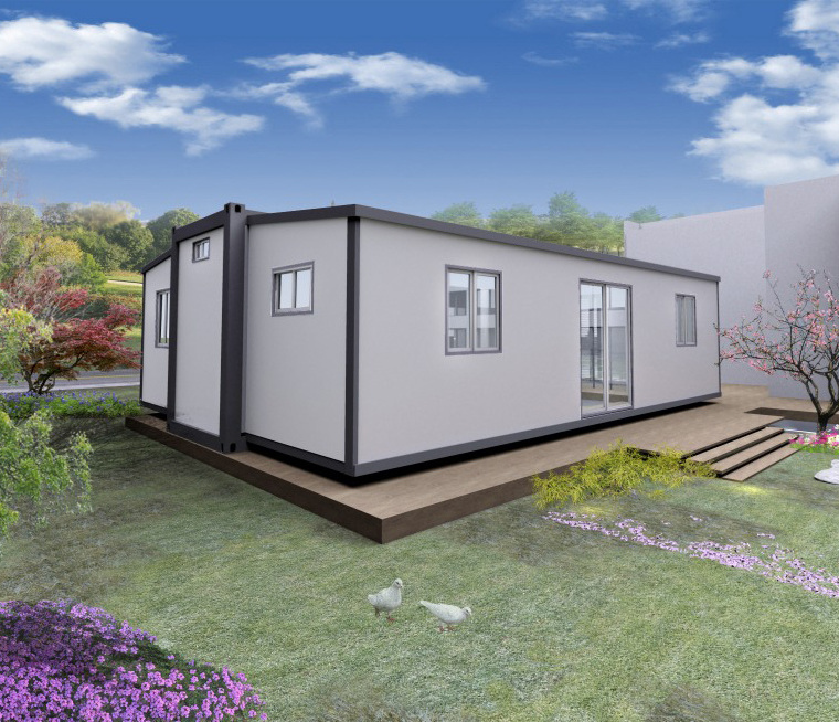 3 Bedroom Luxury 40ft 20ft Movable Foldable Expandable Prefab Container House For Sale