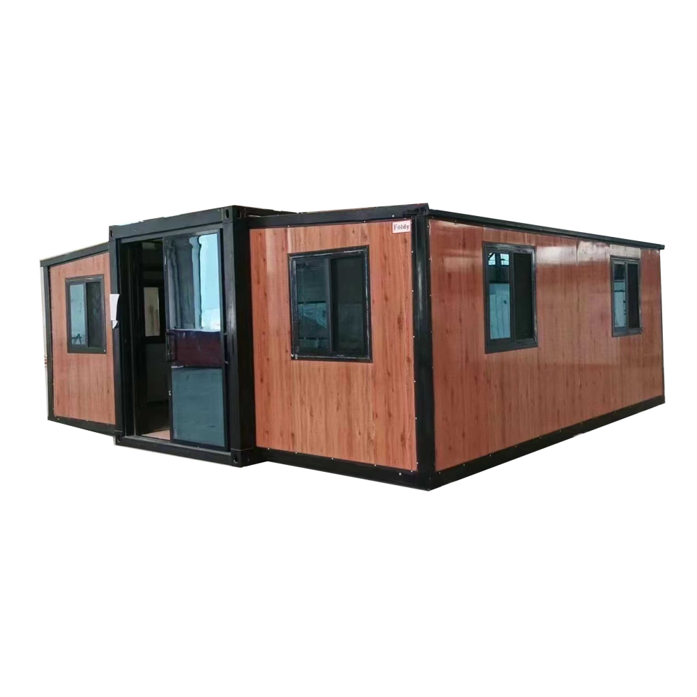 Portable transportation folding container house Strong and durable luxury villa prefabricated mobile home