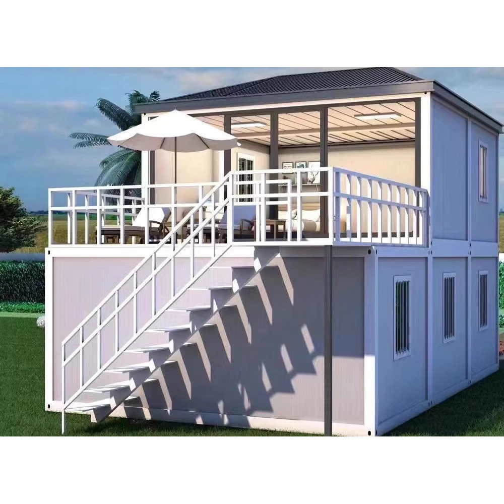 Easy Assembly And Disassembly 20ft Design 40ft Modular Prefab Storage Shipping Container Homes Bar For Sale