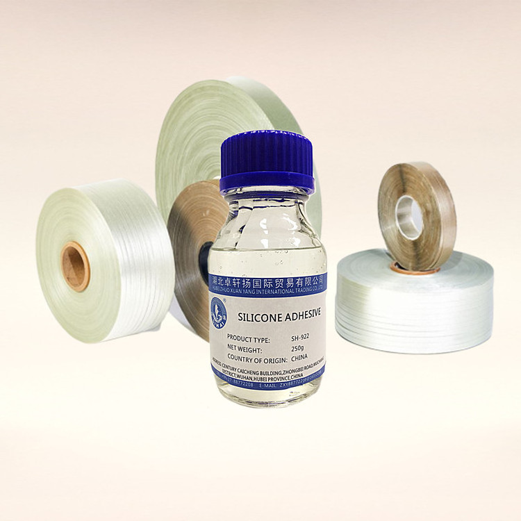 heat resistance Refractory mica tape adhesive silicone adhesive glue 60% polydimethylsiloxane polymer