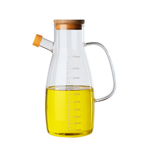 Kitchenware products kitchenware glass can oil pot high borosilicate glass oil bottle