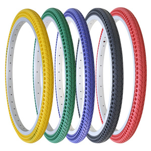 Hot selling  26 inch solid airless bicycle tyre non-pneumatic tires for bike