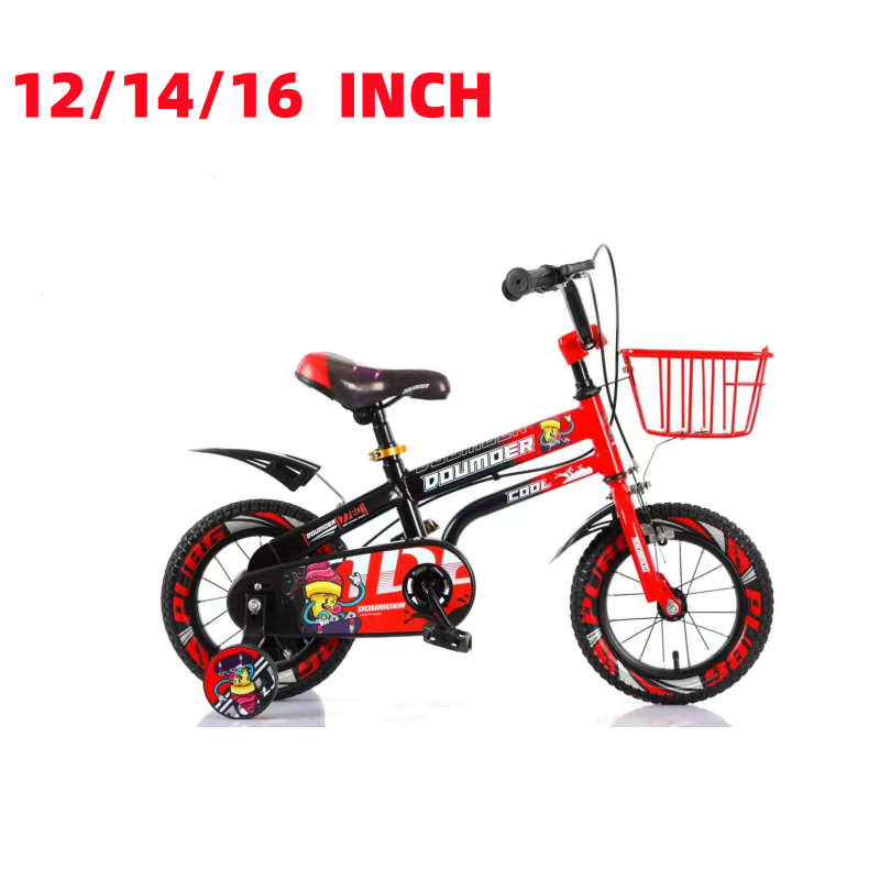 Cheap price best quality girl boy new model 16 inch cycle with training wheels for kids bike