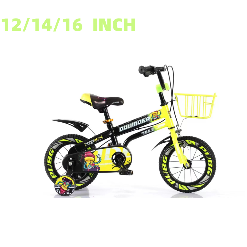 Cheap price best quality girl boy new model 16 inch cycle with training wheels for kids bike