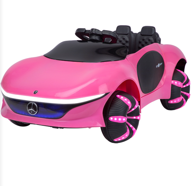 Factory direct sales of children's electric four-wheel two-wheel drive remote control car children's charging toy car