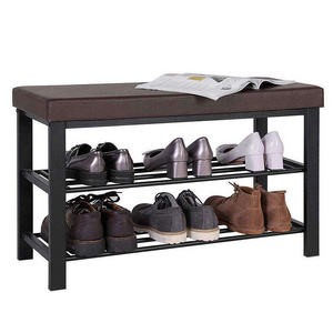 custom 2 tier metal steel shoe cabinet steel shoe racks for sale