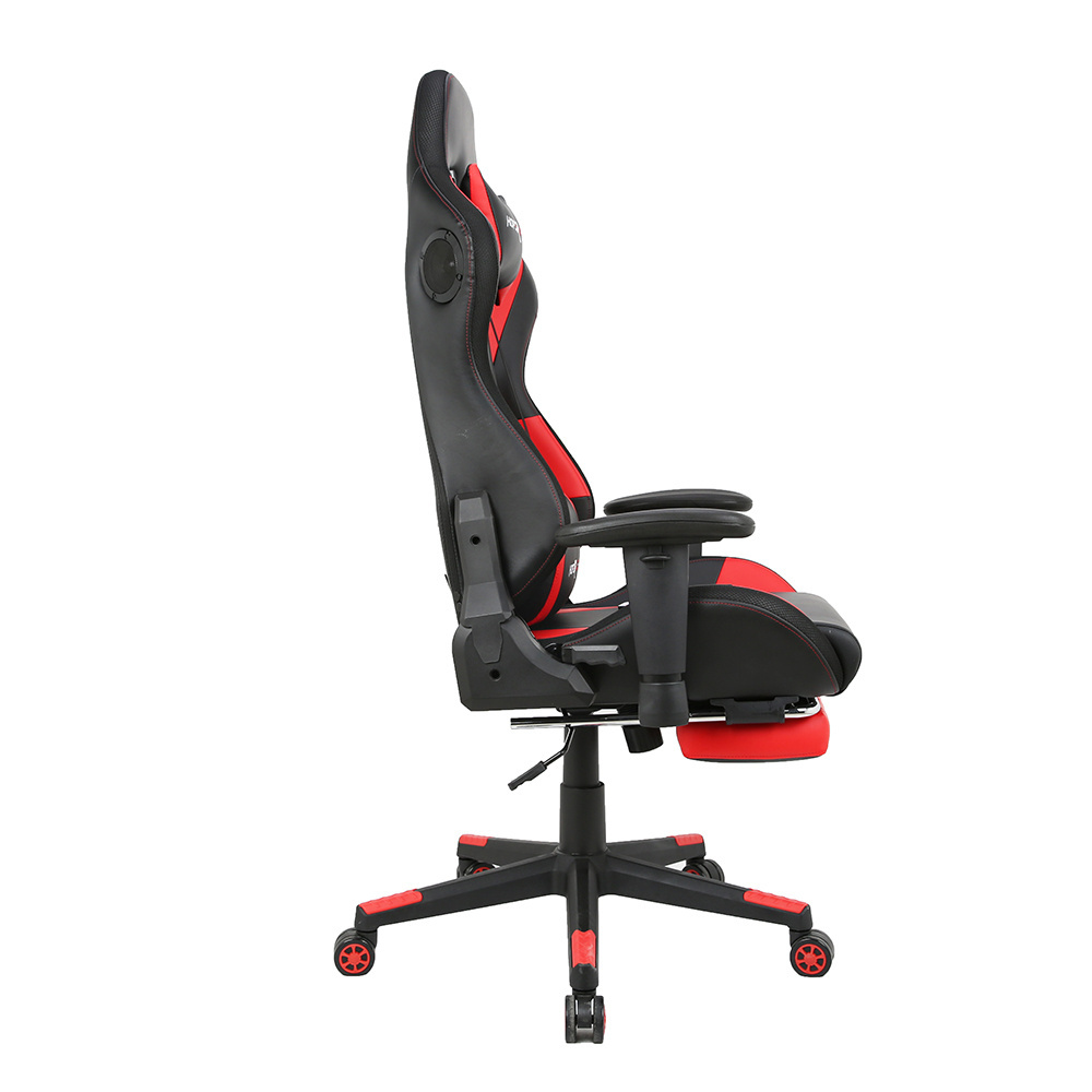 HC Custom Ergonomic red Pc swivel Computer Silla Gamer Chair Rgb Led Racing Gaming Chair with with lights and speakers