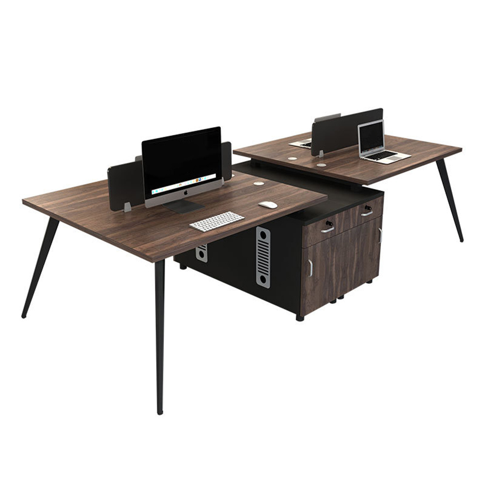 HC Modern Staff Desk Office Table Design And Chairs 6-8 Person Workstation office desk For Office Furniture