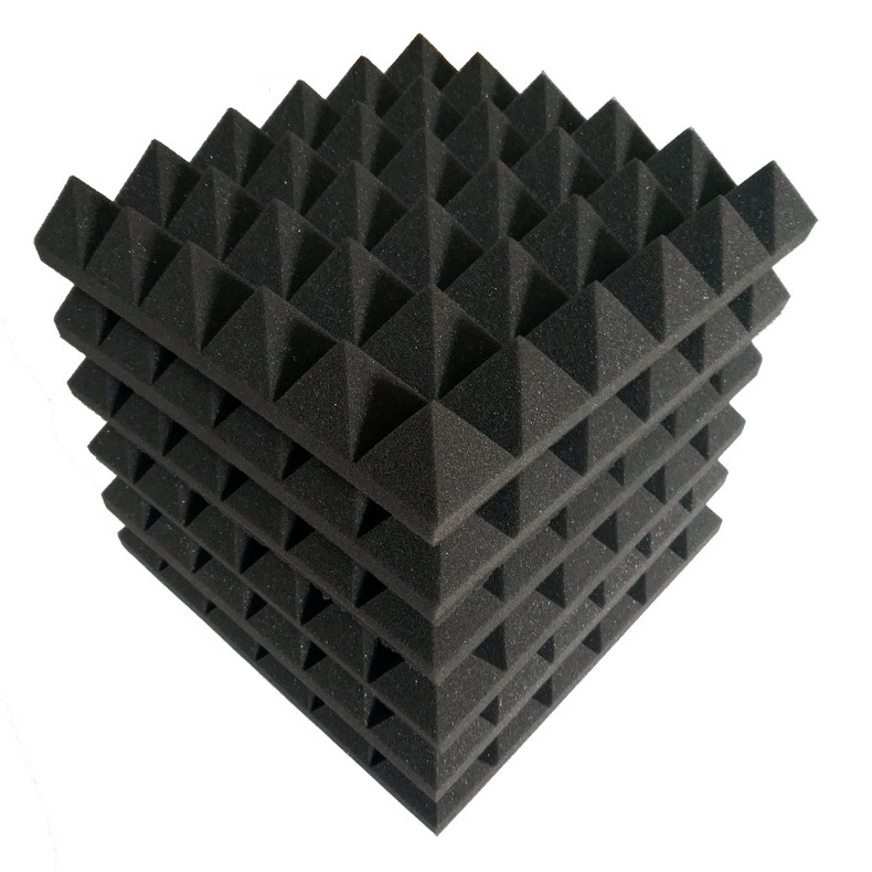 FBA Ready Pyramid Sound Absorption Foam Acoustic Panel For Studio Office Soundproof Wall Pads