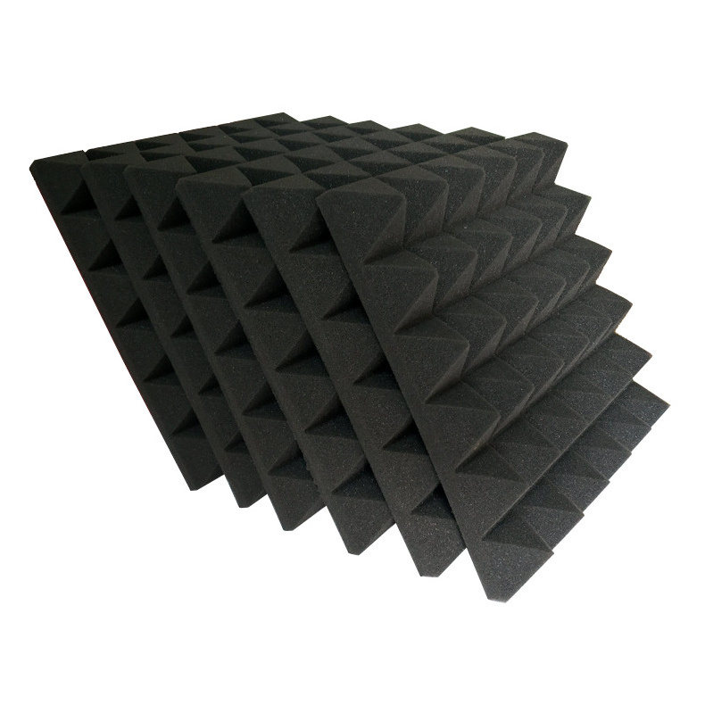 FBA Ready Pyramid Sound Absorption Foam Acoustic Panel For Studio Office Soundproof Wall Pads