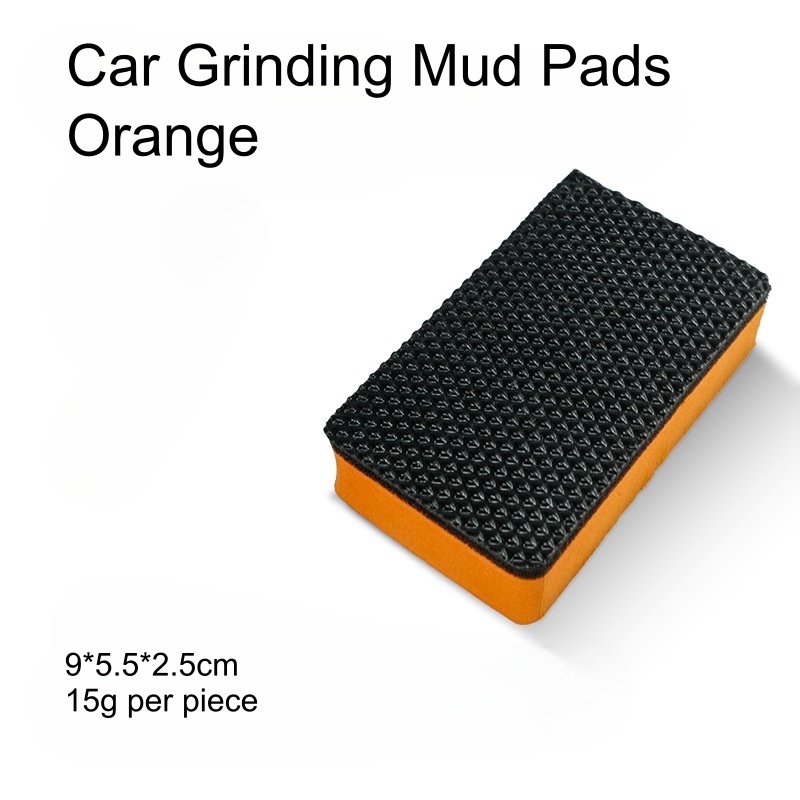 Factory Supply Individual Package Clay Bar Mud Sponge Pads For Car Painting And Glass Detail Remove Gum Bird Droppings.