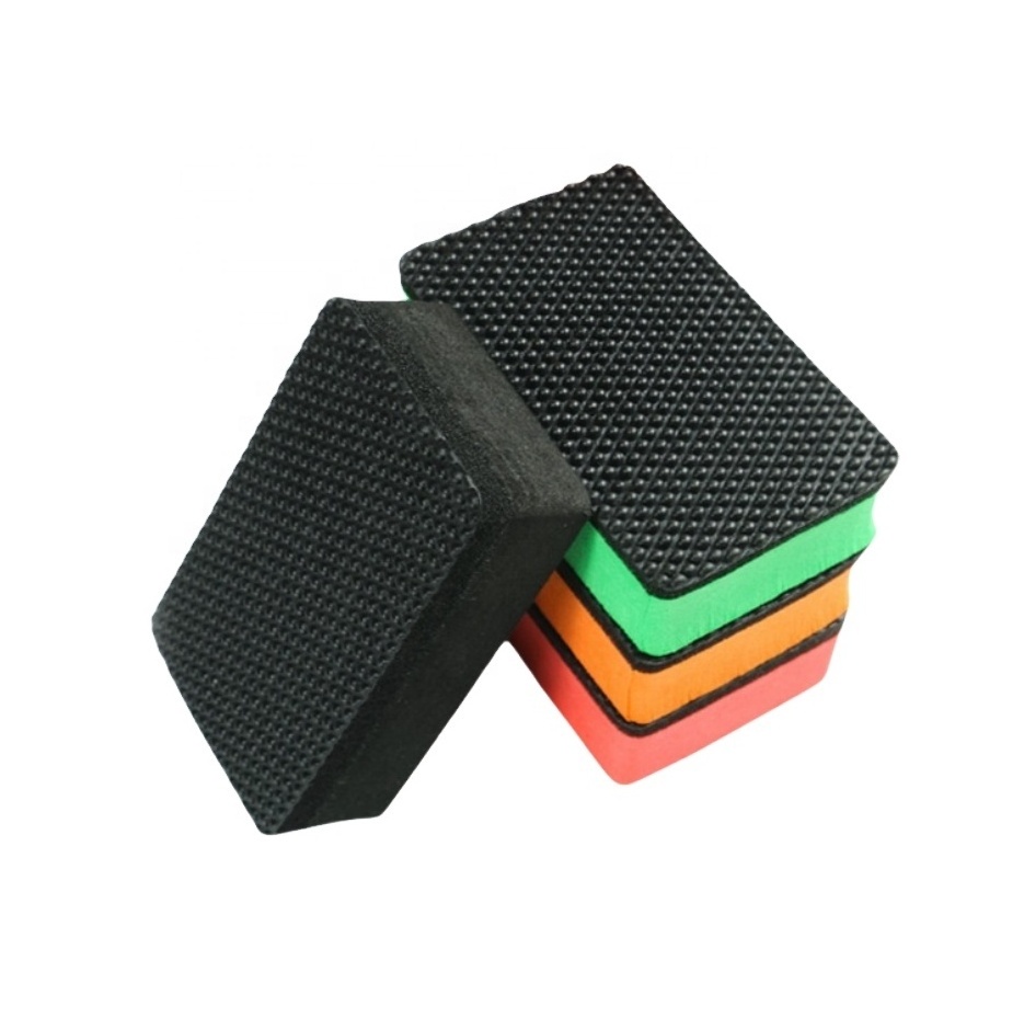 Factory Supply Individual Package Clay Bar Mud Sponge Pads For Car Painting And Glass Detail Remove Gum Bird Droppings.