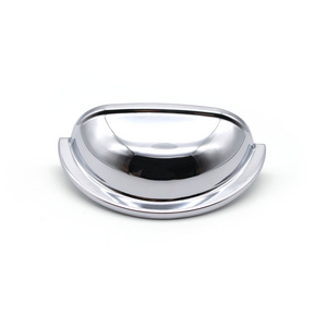 Zinc Alloy Zamak Cabinets Dresser Cup Handle Drawer Bin Cup Pulls Nightstands Cup Shell Pull Kitchen Cabinet Handles