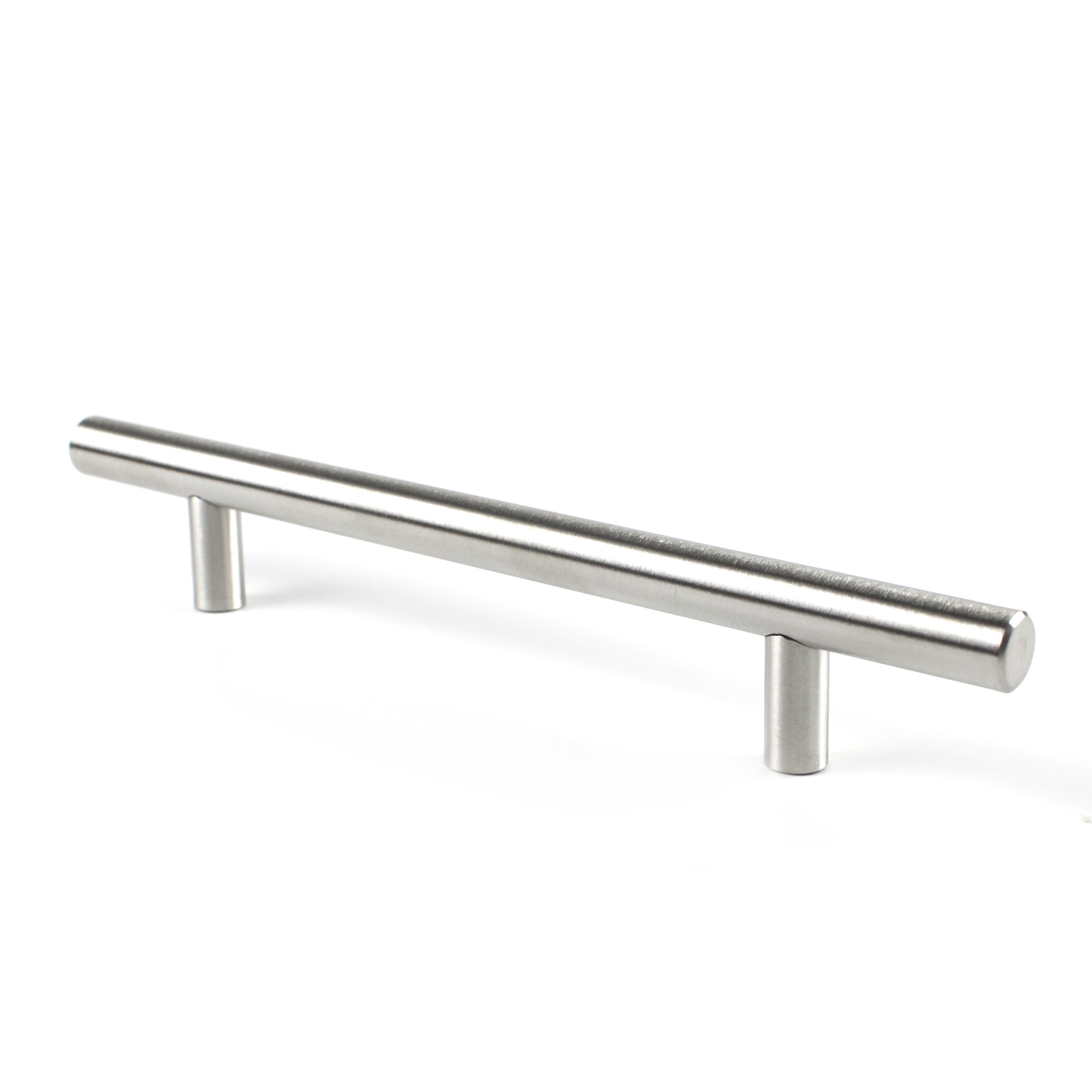 Brushed Nickel Stainless Steel SS Cabinet Cupboard Drawer Pulls Handle for Bathroom Kitchen Cabinet Door