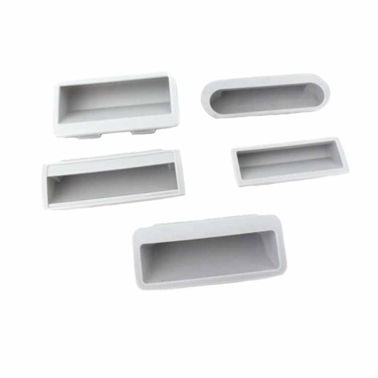 Plastic Materials Invisible Door Handle Pulls And Recessed Pocket Concealed Embedded Door Pulls For Distribution Box