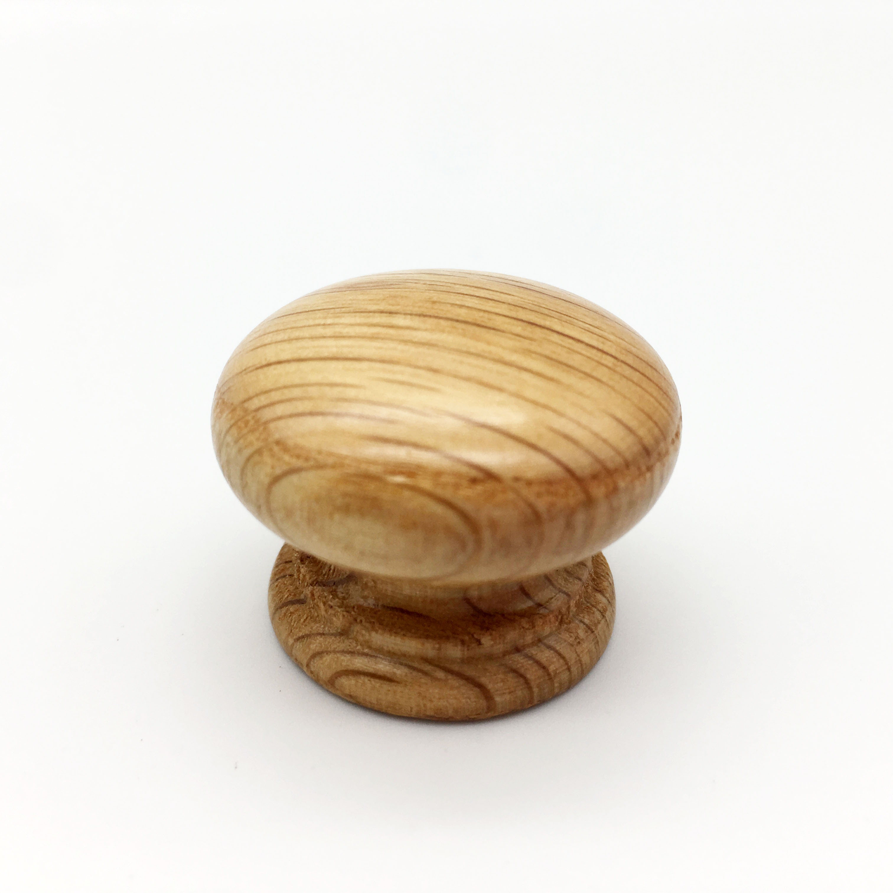 Eco-Friendly Natural Nursery Beech Pine Colorful Wooden Round Mushroom Wardrobe Furniture Cabinet Dresser Drawer Knob