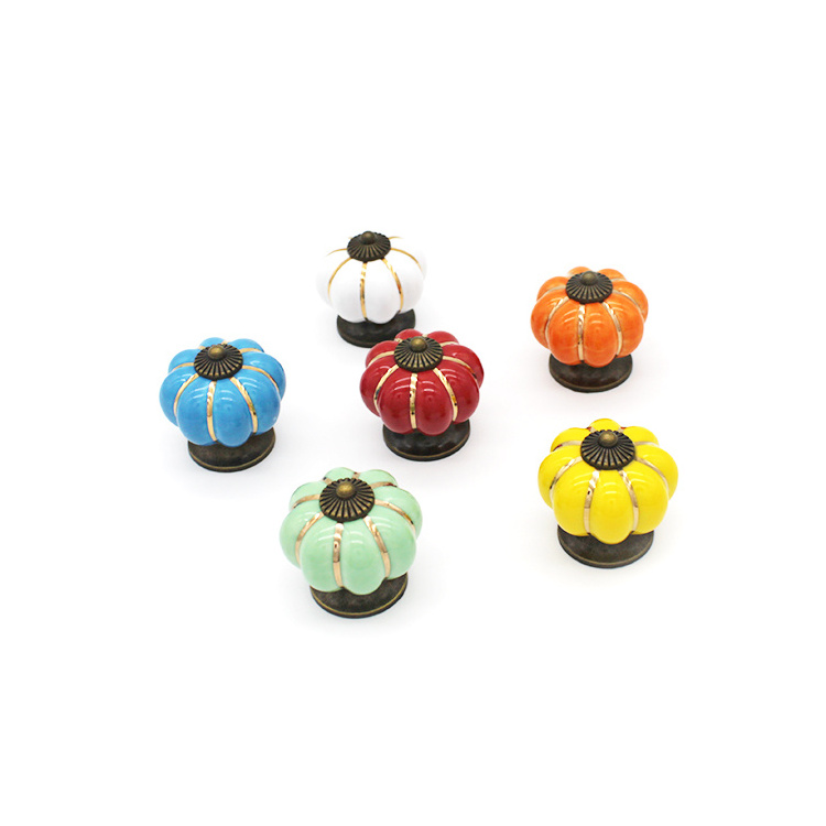 BESKO Various Designs Ceramic Door Knobs Ceramic Kitchen Drawer Pulls And Knobs