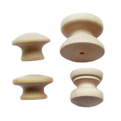 Natural Material Painted Wood Drawer Knobs,Wood Drawer Knobs And Pulls,Wooden Dresser Knobs