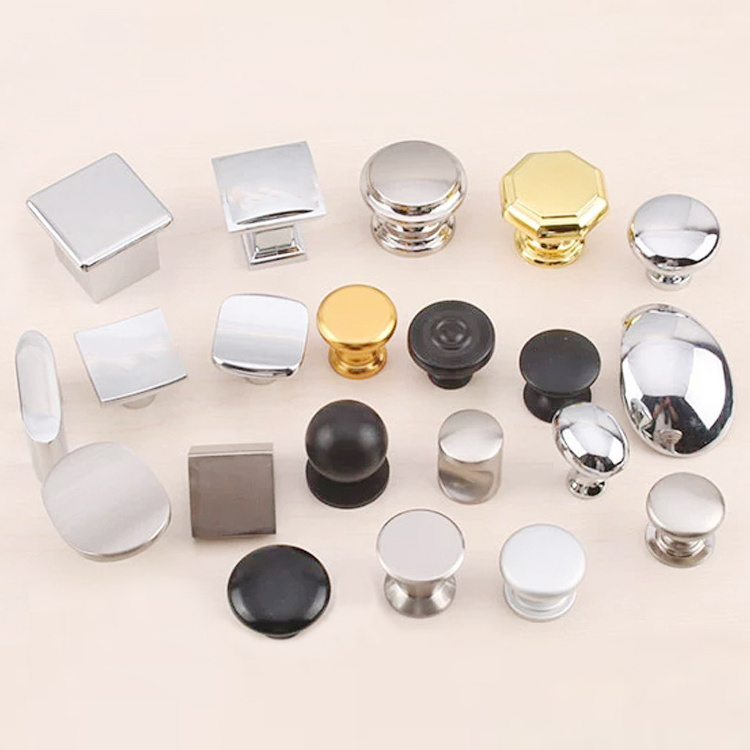 Brushed Stain Nickel Or Bright Chrome Cabinet Door Knobs BESKO