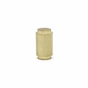 Funiture Drawer Cabinet Door Knurled Gold Copper Brass Knob