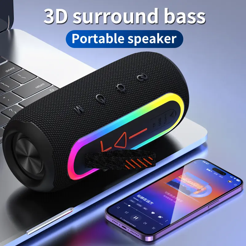 Factory Wholesaler Flip6 MAX Wireless Speaker Outdoor Portable Subwoofer Music Speakers Powerful SoundBox Loudspeaker