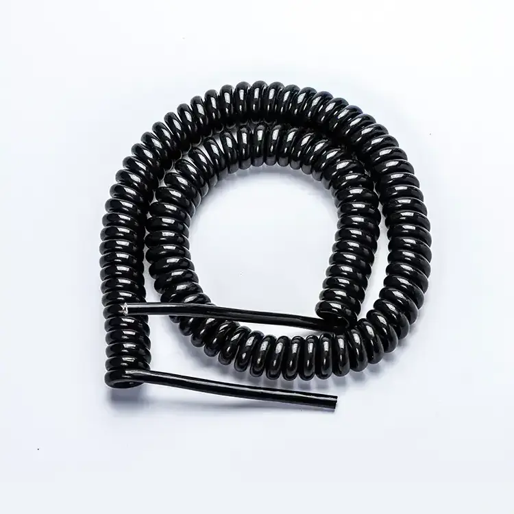 3 core spiral cable for circular saw spiral coiled wire cable cord suppliers