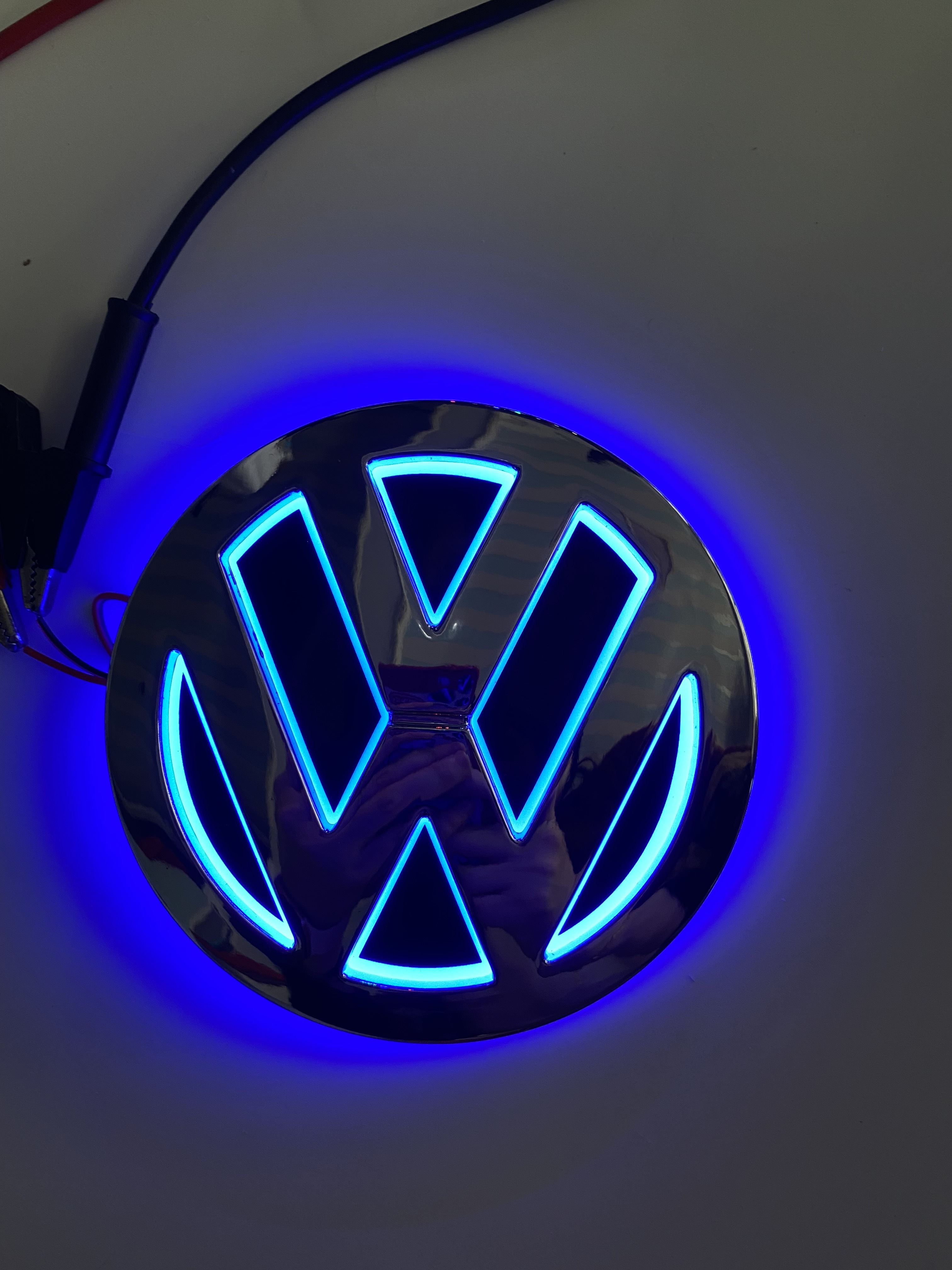 DC 12V 3D 4D 5D Car Badge Led Light Auto Logo Lights Car Emblem for Opel White Red Blue