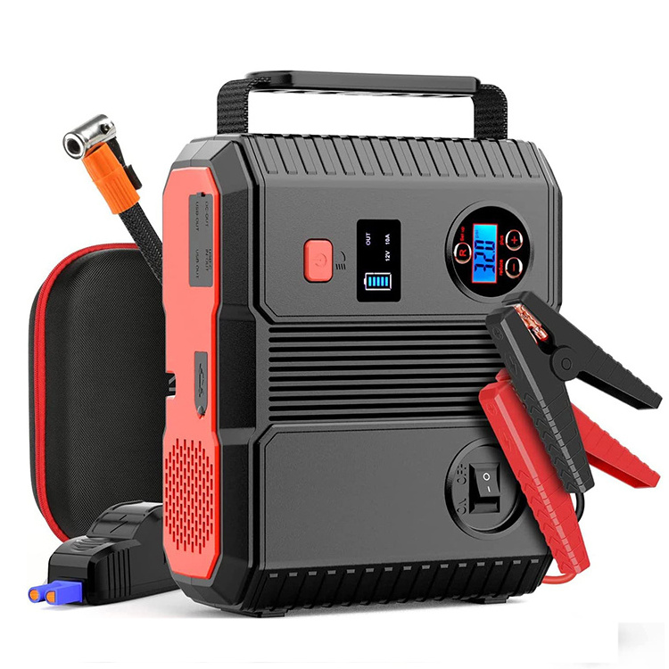 [Brand OEM] 12V Portable Battery Jump Starter 3000A 24000mAh Portable Jump Starter and Mobile Power Jumper Cable Kit