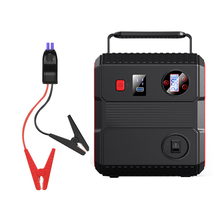 [Brand OEM] 12V Portable Battery Jump Starter 3000A 24000mAh Portable Jump Starter and Mobile Power Jumper Cable Kit