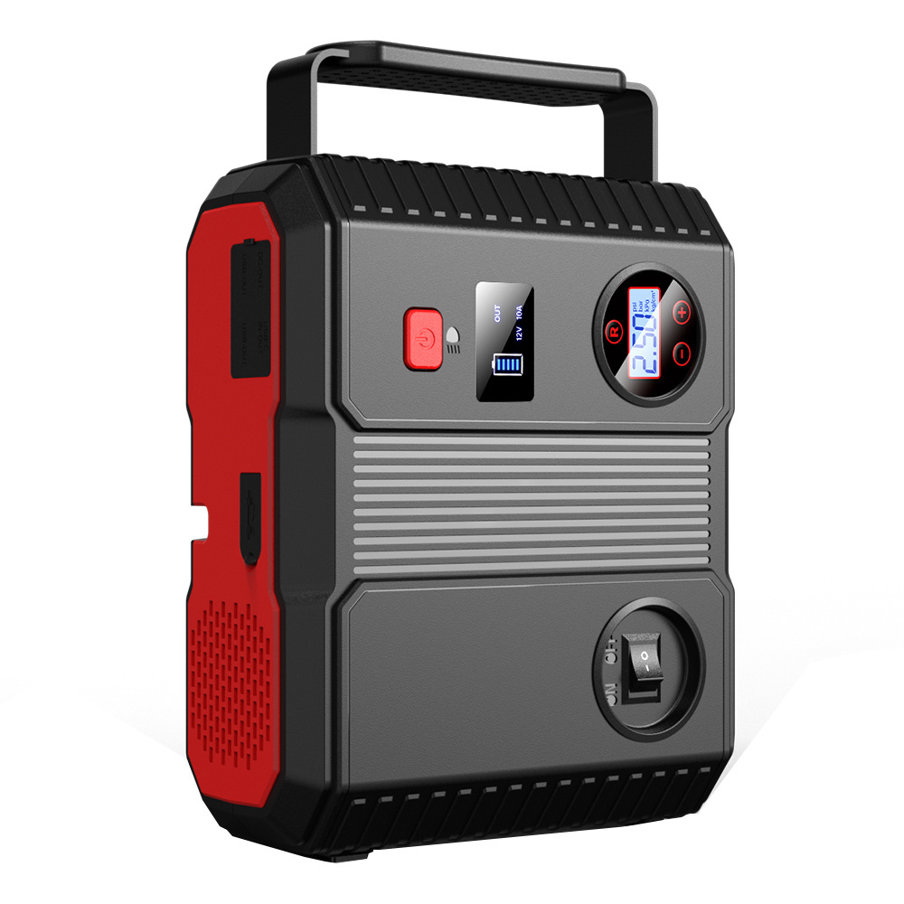 [Brand OEM] 12V Portable Battery Jump Starter 3000A 24000mAh Portable Jump Starter and Mobile Power Jumper Cable Kit