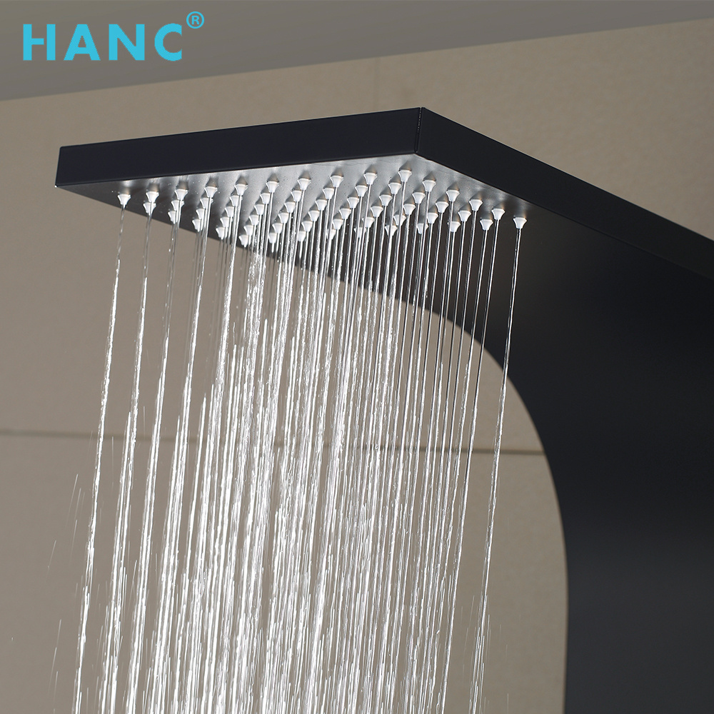 The Most Popular Stainless Steel L Shaped Shower Column Outdoor Special Design