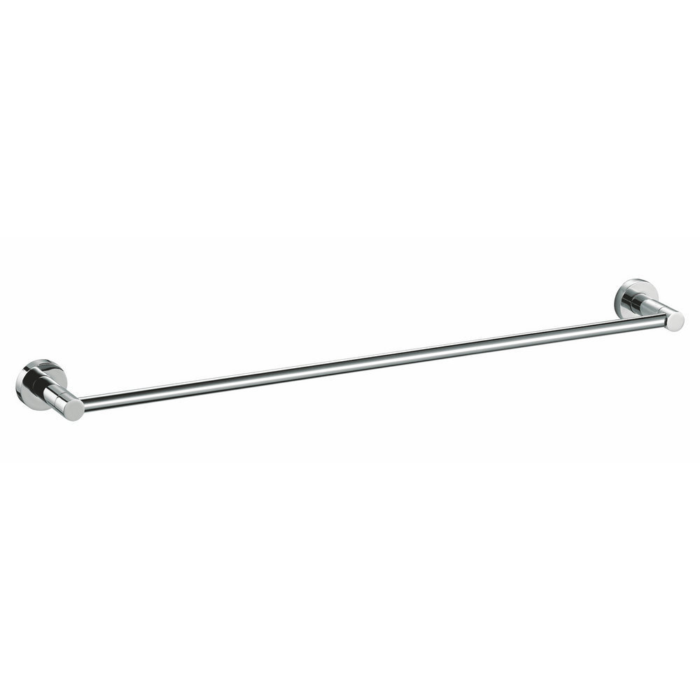 Best selling bathroom shower 600 mm long single towel shelf in chrome black and gold brush color