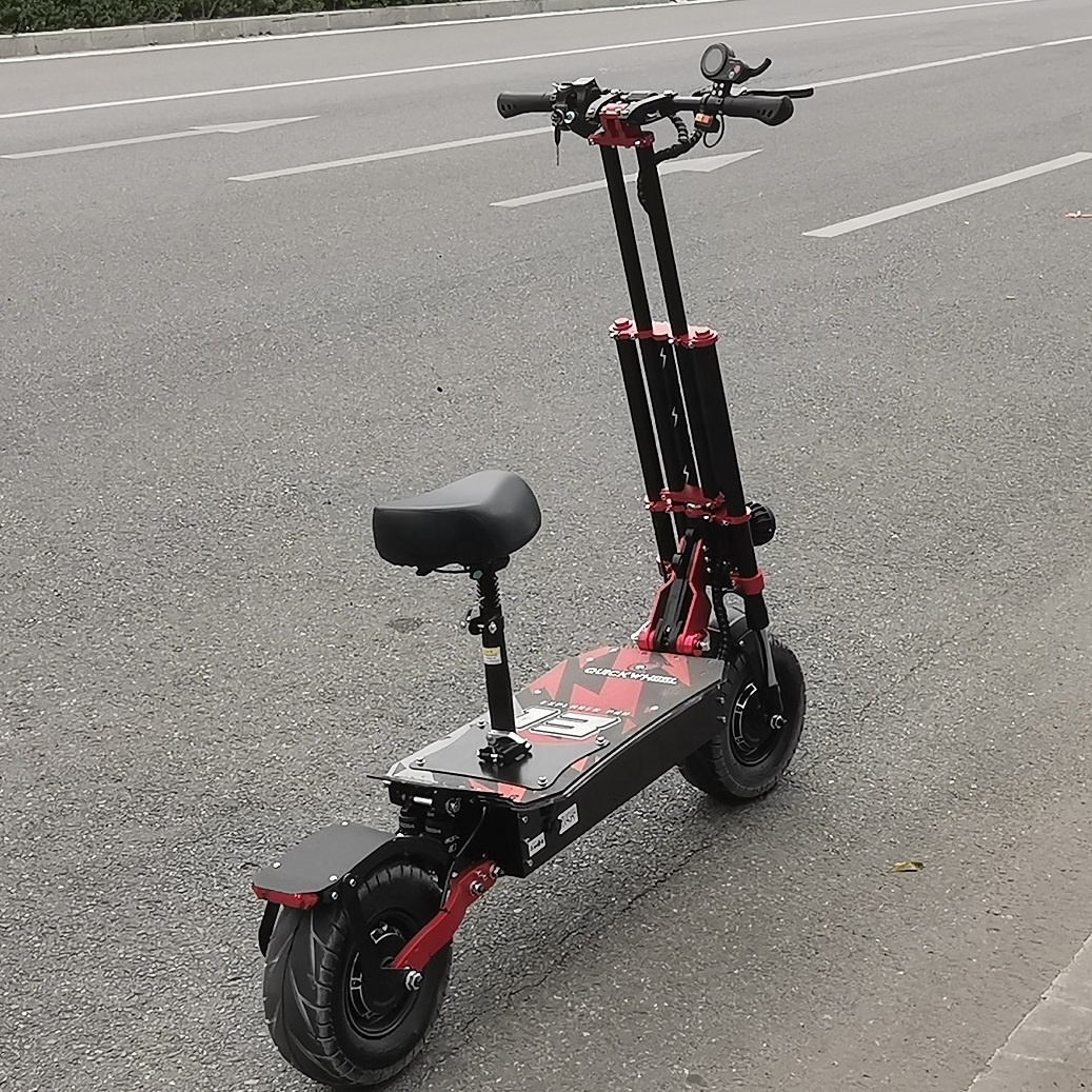 HCBK 5600w 85km/h 130km long-distance cross-country adult folding Monopattino electric scooter with seat