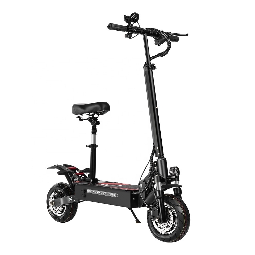 Eu Stock70kph E-cooter 10 Inch Big Wheel 52v Fast Off Road Dual Motor 3200w E Escooter Adult Electric Scooter