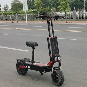 HCBK 5600w 85km/h 130km long-distance cross-country adult folding Monopattino electric scooter with seat