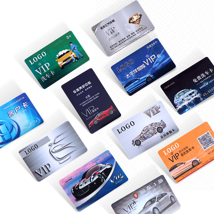 Factory custom logo Pvc Membership Gift card Luxury Vip Loyalty Business Card plastic Warranty card