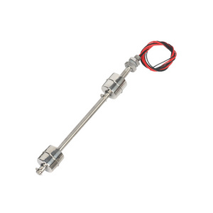 HCCK Float Switch Stainless Steel Liquid Water Level  Sensor Horizontal Double Ball Float Switch