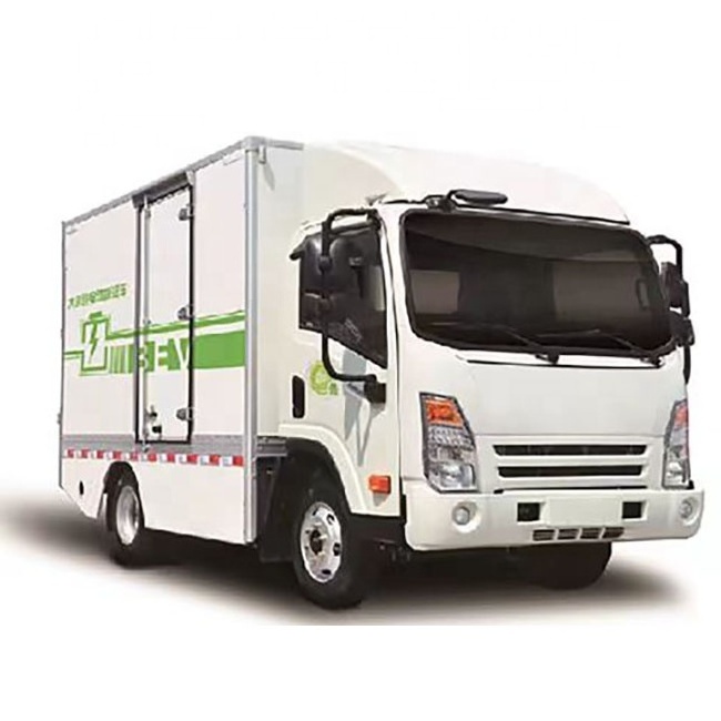 2024 New Electric  Cargo Truck with refrigerator box