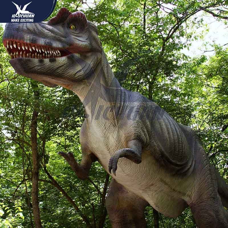 Hot Sale Realistic Artificial  Animatronic Dinosaur Model for Theme Park Decoration