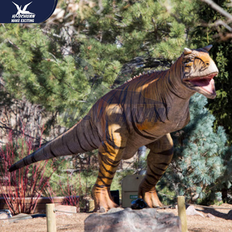 Hot Sale Realistic Artificial  Animatronic Dinosaur Model for Theme Park Decoration