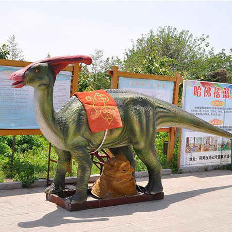 Customized Dinosaur Animatronic Model Attractive Real Size Dino for Sale