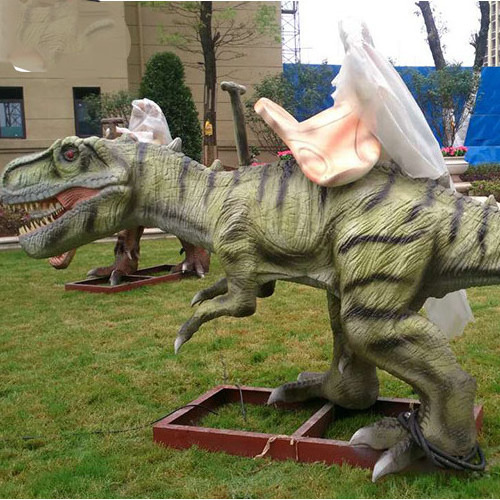 Customized Dinosaur Animatronic Model Attractive Real Size Dino for Sale