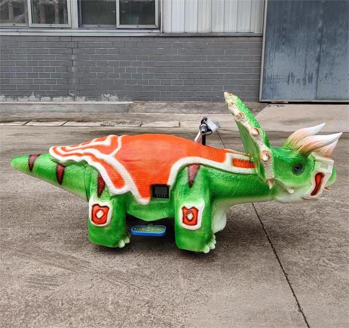 Children's Double Seats Animals Ride  Dinosaur Cars Electric Scooters