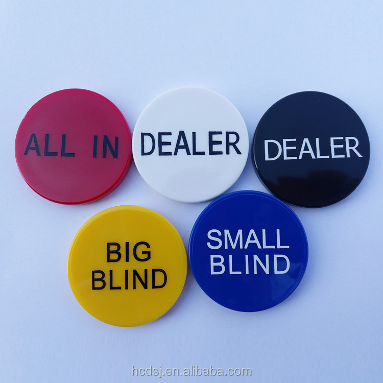 Dealer button,Small Token,Customer poker chips 50mm poker chip