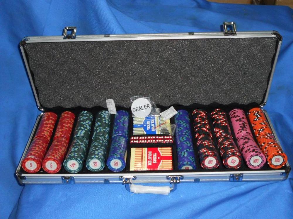 CASINO poker chip 500pcs poker set professional poker set