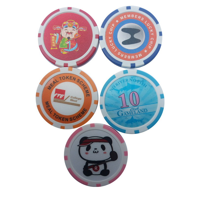 special premium koffer Poker Chips plastic token 40mm